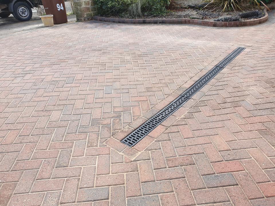 Block paving cleaned by RMS 3